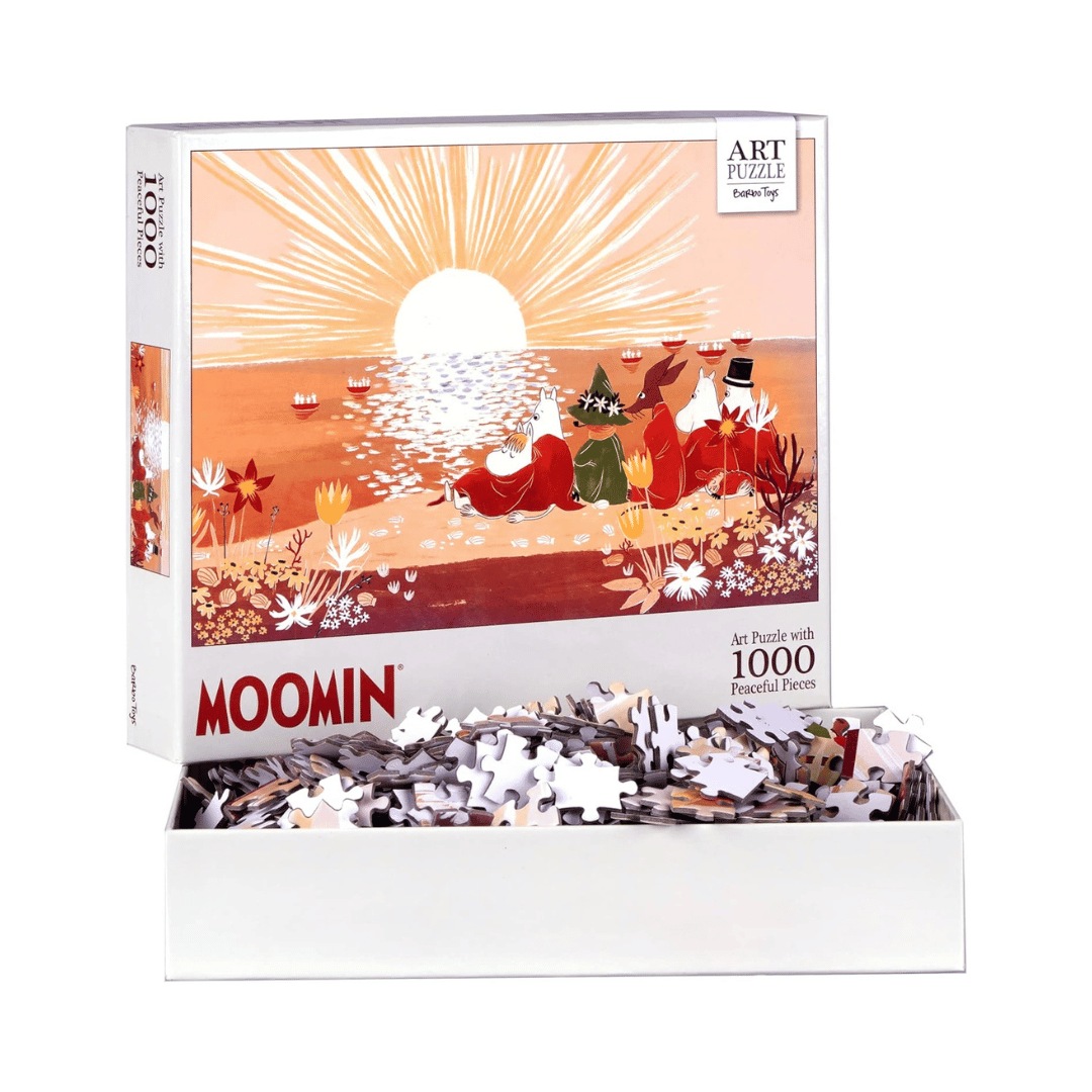 1000 brikker puslespil - Moomin Sunset