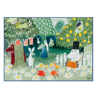 Moomin Music Garden 1000 brikker puslespil