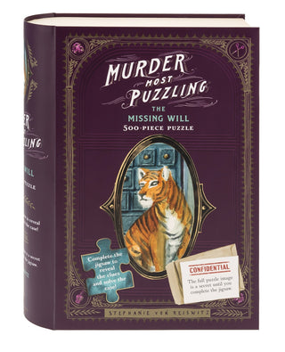 Murder Most Puzzling 500 brikker puslespil fra Galison
