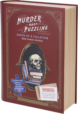 Murder Most Puzzling Death of a Collector 500 Teile Puzzle von Galison