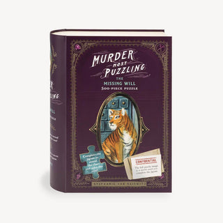 Murder Most Puzzling | The Missing Will | 500 brikker puslespil fra Galison