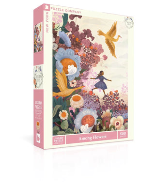Among Flowers 500 brikker puslespil New York Puzzle Company