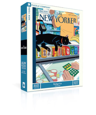 Bodega Cat 1000 brikker puslespil New York Puzzle Company