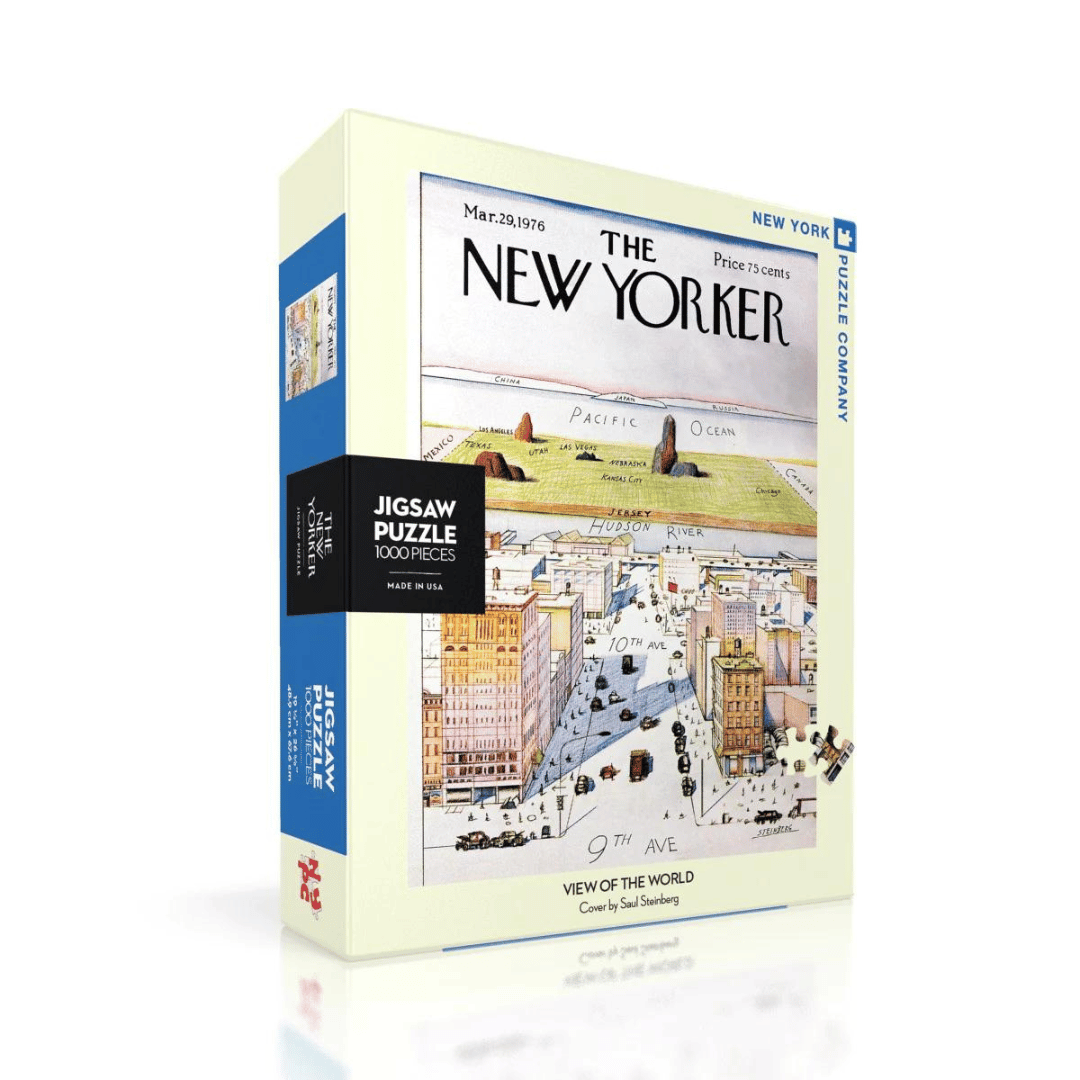 View of the World 1000 brikker puslespil New York Puzzle Company
