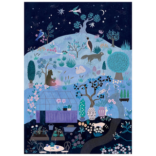 Night Garden puzzle 1000 pieces from Mon Joli Puzzle