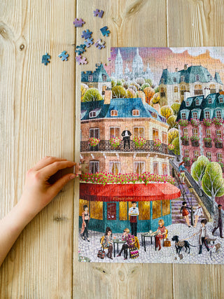 Home of Fashion 1000 piece Paris puzzle from Penny Puzzle 