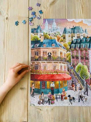 Home of Fashion 1000 piece Paris puzzle from Penny Puzzle 