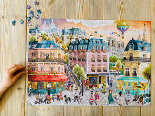 Home of Fashion 1000 piece Paris puzzle from Penny Puzzle 