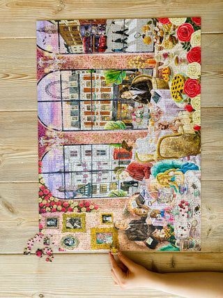 London-Puzzle „Heimat des High Tea“, 1000 Teile von Penny Puzzle 