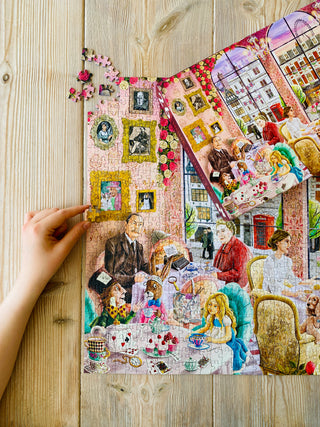 London-Puzzle „Heimat des High Tea“, 1000 Teile von Penny Puzzle 