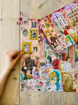 London-Puzzle „Heimat des High Tea“, 1000 Teile von Penny Puzzle 