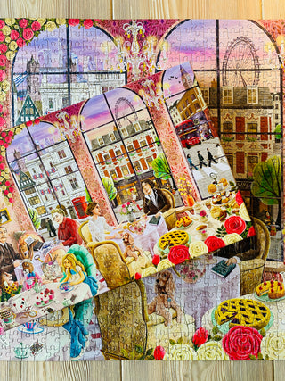 London puslespil Home of High Tea 1000 brikker fra Penny Puzzle
