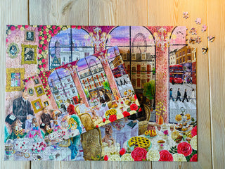 London puslespil Home of High Tea 1000 brikker fra Penny Puzzle