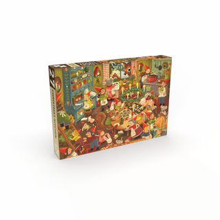 Christmas Kitchen 1000 brikker julepuslespil fra Penny Puzzle