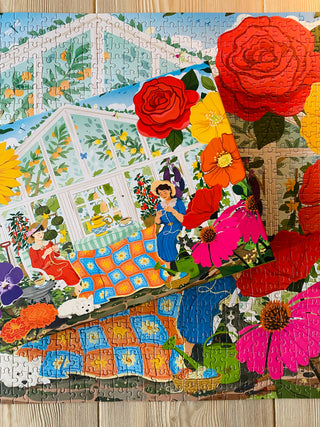 Garden of Friendship 1000 pieces from Penny Puzzle 