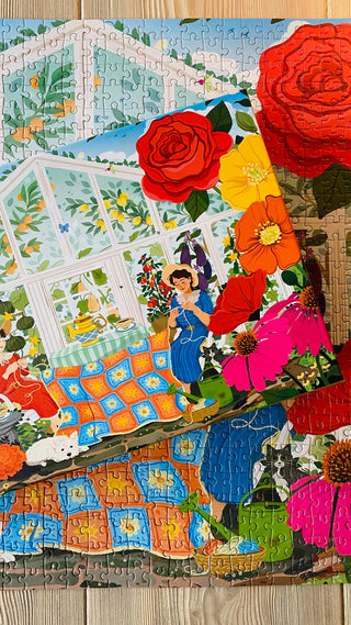 Garden of Friendship 1000 pieces from Penny Puzzle 