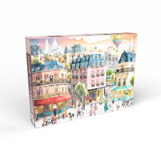 Home of Fashion 2000 brikker Paris-puslespil fra Penny Puzzle