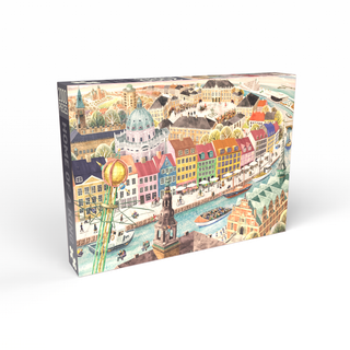 København puslespil Home of a King 2000 brikker fra Penny Puzzle