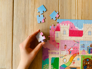Unicorn Castle 150 XL brikker børnepuslespil +5 år fra Penny Puzzle