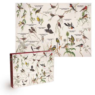 Birds by Gould 500 brikker vintage puslespil fra Penny Puzzle