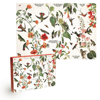 Birds and Nectar 1000 brikker vintage puslespil fra Penny Puzzle