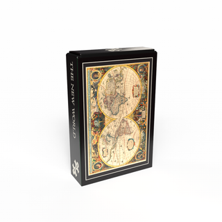 The New World vintage minipuslespil med 99 brikker fra Penny Puzzle
