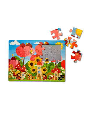 Bee Happy - 20 brikker børnepuslespil +3 år fra Penny Puzzle