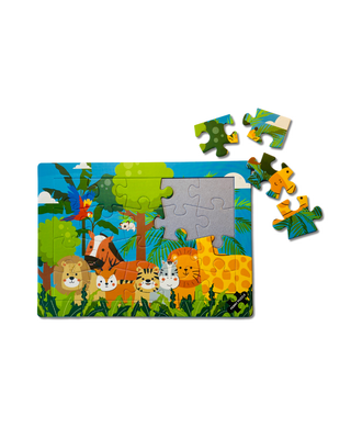 In The Jungle - 20 brikker børnepuslespil +3 år fra Penny Puzzle