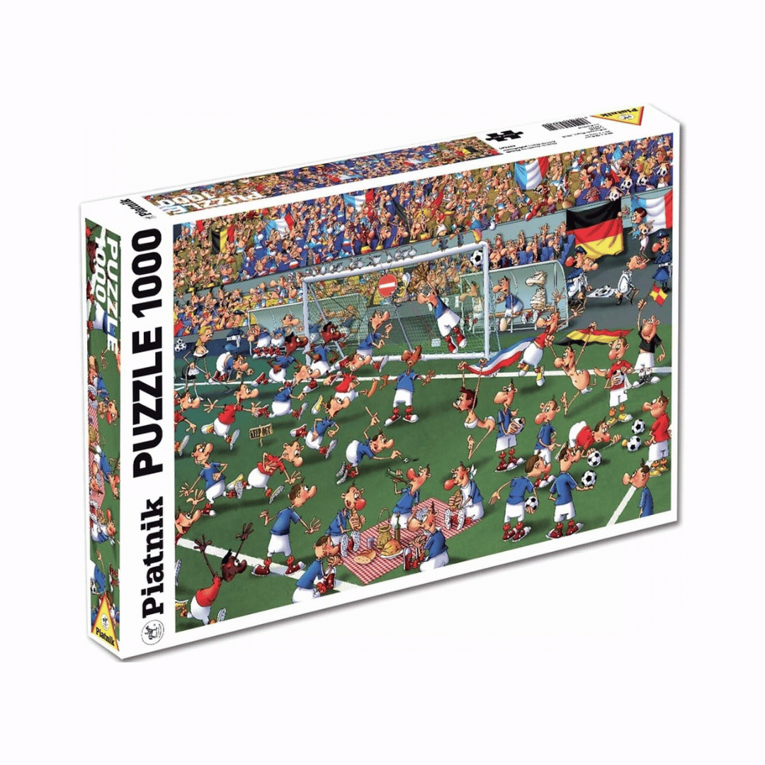 Piatnik Humor Ruyer Fodbold-puslespil med 1000 brikker