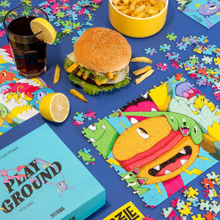 Playground - 500 brikker puslespil fra Sto Puzzle