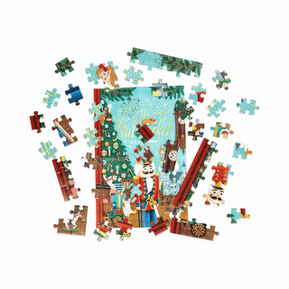 Nutcracker Børnepuslespil 96 brikker fra Professor Puzzle dobbeltsidet