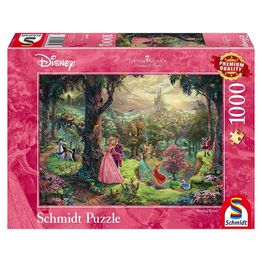 Sleeping Beauty 1000 brikker puslespil af Thomas Kinkade for Disney
