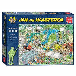 Jan van Haasteren 2000 brikker puslespil The Film Set