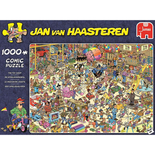 Jan van Haasteren 1000 brikker puslespil The Toy Shop