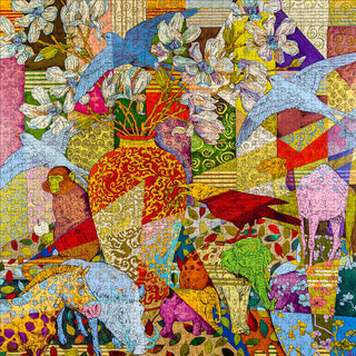 Quilt 1000 piece puzzle from Pomegranate
