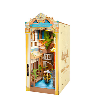 Romantic Venice Book Nook 110 brikker 3D-puslespil