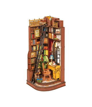 Silent Corner Study Book Nook 196 brikker 3D-puslespil