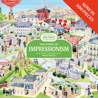 The Story of Impressionism puslespil med 500 brikker fra Laurence King