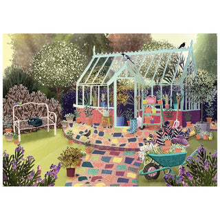 Summer Corner puslespil 500 brikker fra Mon Joli Puzzle