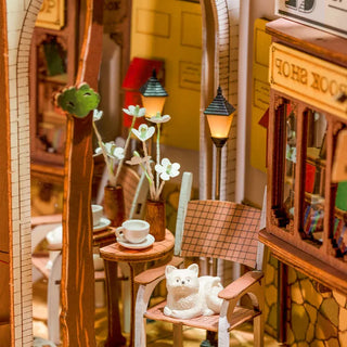 Sunshine Town Book Nook 246 brikker 3D-puslespil