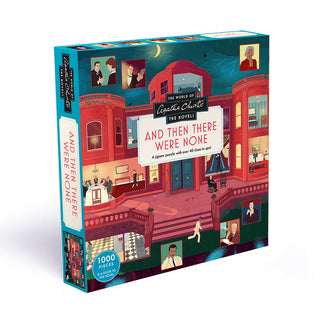 Agatha Christie puslespil And Then There Were None med 1000 brikker fra Laurence King