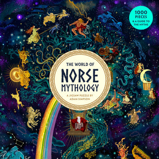 The World of Norse Mythology puslespil med 1000 brikker fra Laurence King