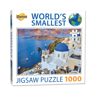 World's Smallest Santorini 1000 minibrikker puslespil