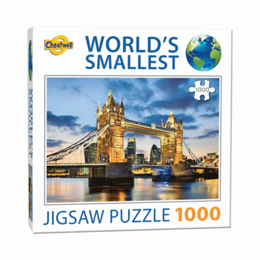 World's Smallest Tower Bridge 1000 minibrikker puslespil