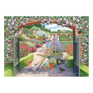 Walled Garden 250 XL brikker puslespil fra House of Puzzles