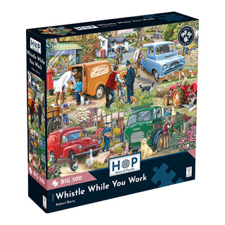 Whistle While You Work 500 XL brikker puslespil fra House of Puzzles