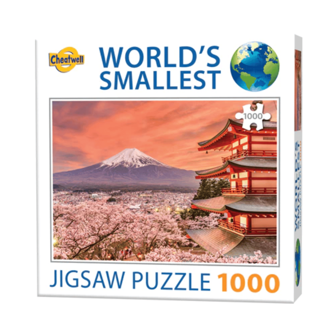 World's Smallest Mount Fuji 1000 minibrikker puslespil