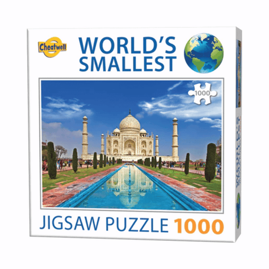 World's Smallest Taj Mahal 1000 minibrikker puslespil