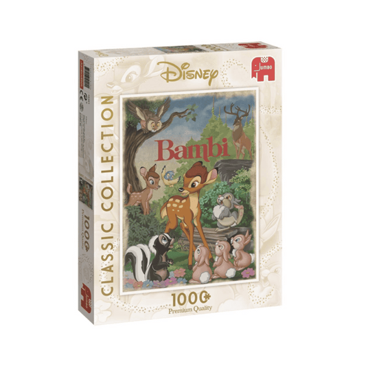 Disney puslespil: Bambi med 1000 brikker