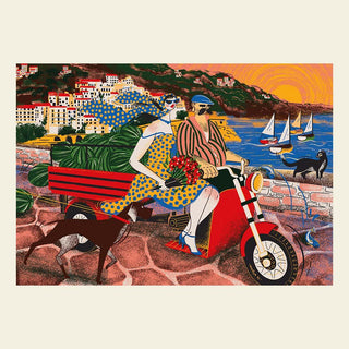 Tra I Due Golfi - 500 brikker puslespil fra Sto Puzzle